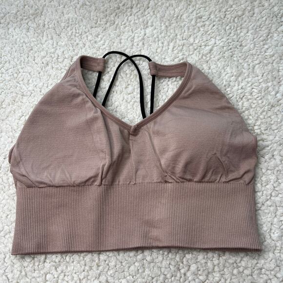 Puma Mauve Sports Bra Small - Picture 5 of 6
